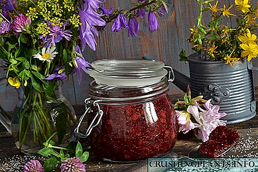 Wild strawberry jam na may agar