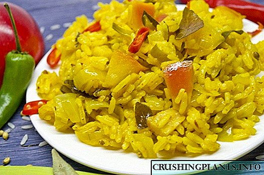 Vegetarian Curry Rice e nang le Liapole