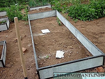 Hoe om beddens in die tuin sonder planke te maak?