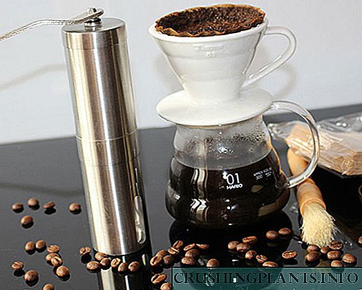 Ljubiteljima prirodne kafe potrebna je ručna mlin za kafu iz Kine