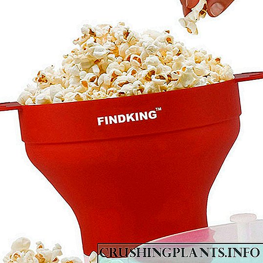 Ang mga mahigugmaon sa popcorn kinahanglan og usa ka silicone bowl gikan sa China