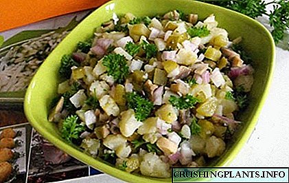 Lifesaver - salad nga adunay pickled uhong