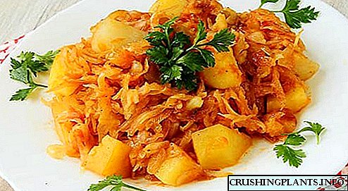 Assus cum brassica potatoes - optimum recipes