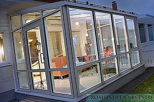 Pilihan saka jinis glazing kanggo teras lan veranda omah negara utawa pondokan