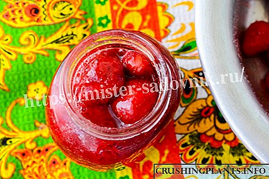 Limang minuto na strawberry jam - isang hakbang-hakbang na recipe na may larawan